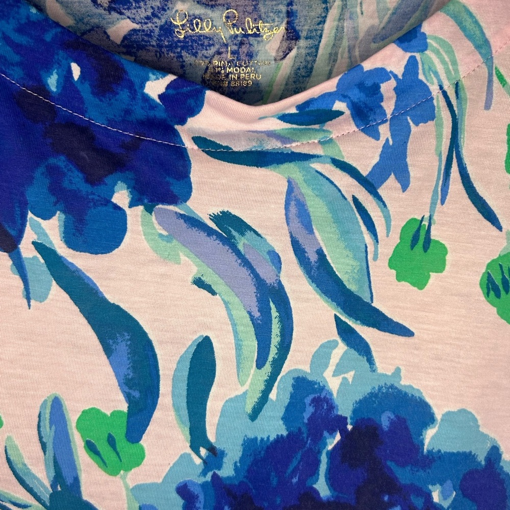 Lilly Pulitzer Floral top - Picture 2 of 2